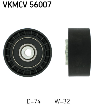 Rola ghidare/conducere, curea transmisie VKMCV 56007 SKF
